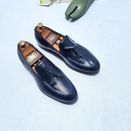 Premium Leather Tassel Loafers