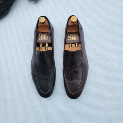 Classic Brown Leather Penny Loafers