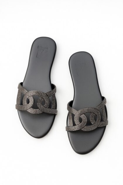 Embellished Circle Slide